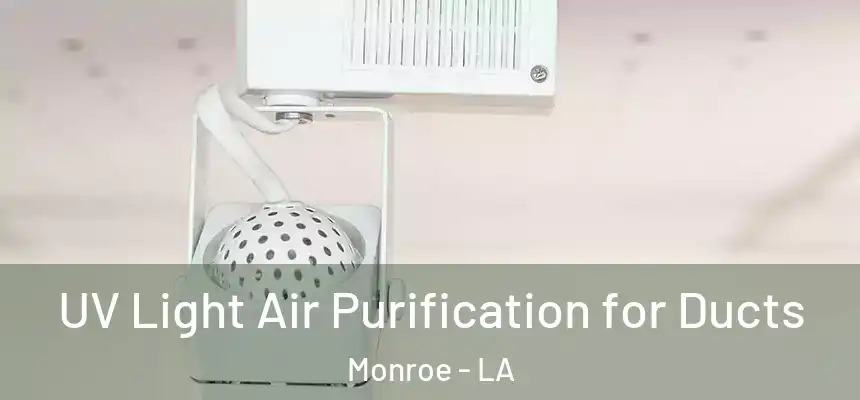  UV Light Air Purification for Ducts Monroe - LA
